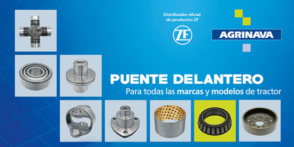 Puentes delanteros ZF para todas las marcas de tractores